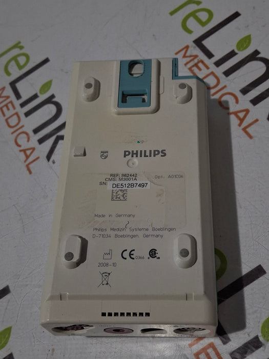Philips M3001A-A01C06 Fast SpO2, NIBP, ECG, Temp, IBP MMS Module