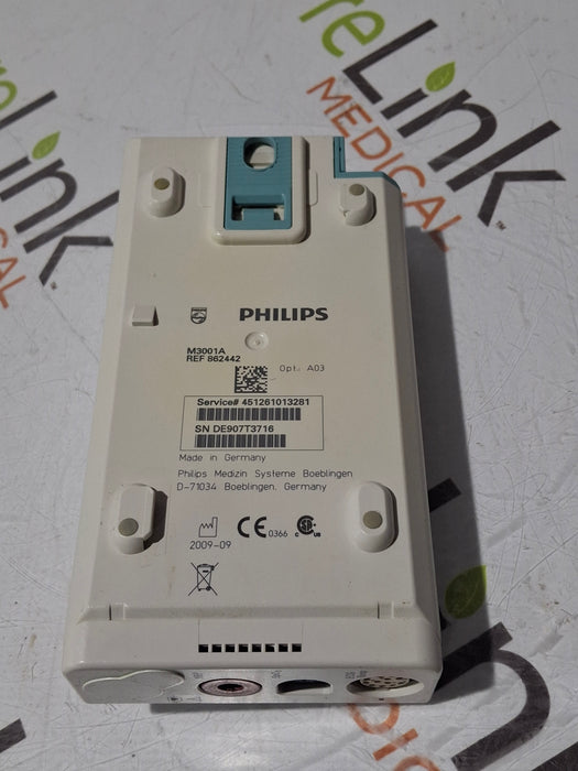 Philips M3001A-A03 Masimo SpO2, NIBP, ECG MMS Module