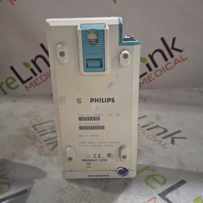 Philips M3001A-A01 Fast SpO2, NIBP, ECG MMS Module