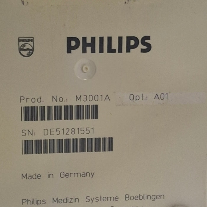 Philips M3001A-A01 Fast SpO2, NIBP, ECG MMS Module