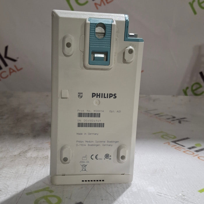 Philips M3001A-A01 Fast SpO2, NIBP, ECG MMS Module