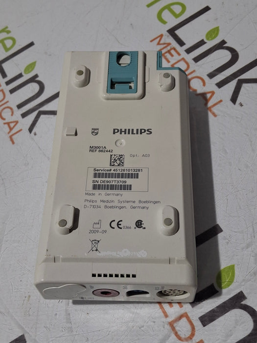 Philips M3001A-A03 Masimo SpO2, NIBP, ECG MMS Module