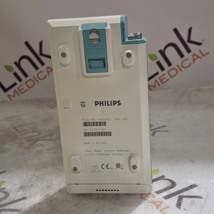 Philips M3001A-A01 Fast SpO2, NIBP, ECG MMS Module
