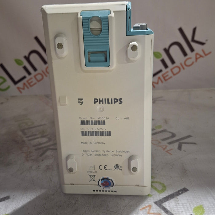 Philips M3001A-A01 Fast SpO2, NIBP, ECG MMS Module