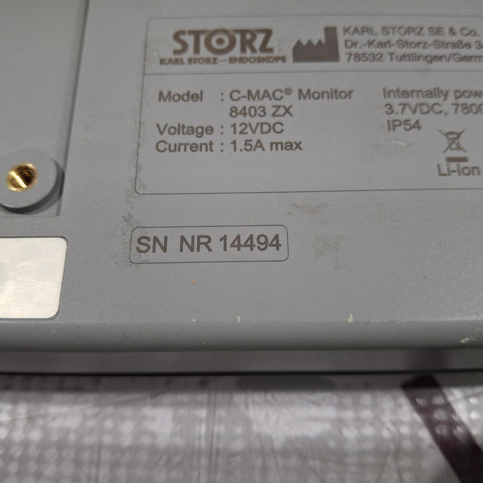 Karl Storz 8403 ZX C-MAC Monitor