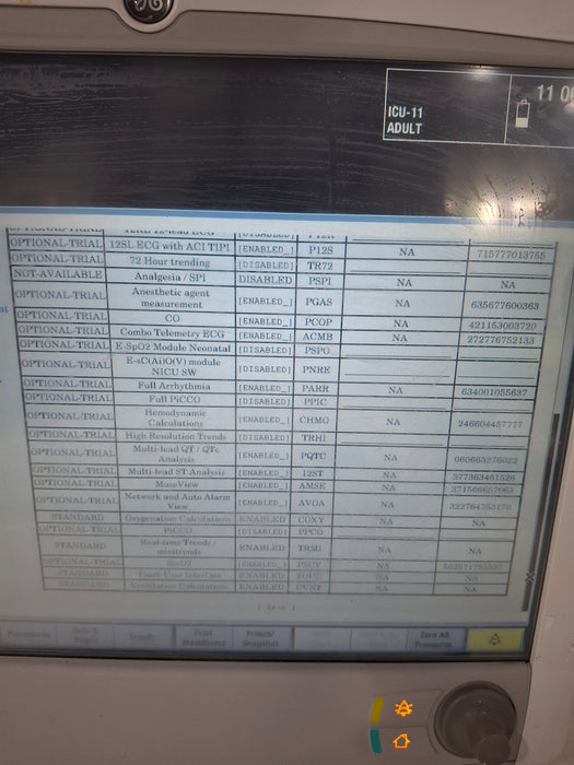 GE Healthcare Carescape B650 Critical Care Patient Monitor