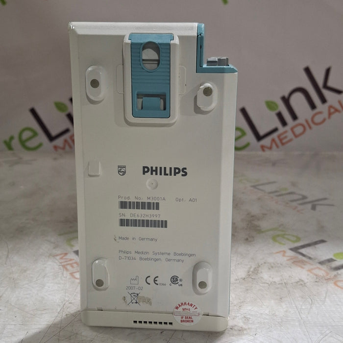 Philips M3001A-A01 Fast SpO2, NIBP, ECG MMS Module