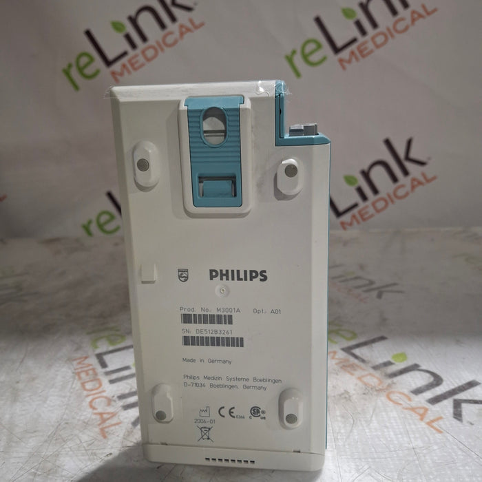 Philips M3001A-A01 Fast SpO2, NIBP, ECG MMS Module