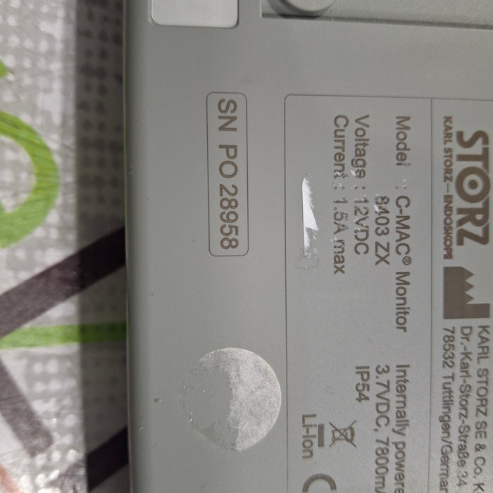 Karl Storz 8403 ZX C-MAC Monitor