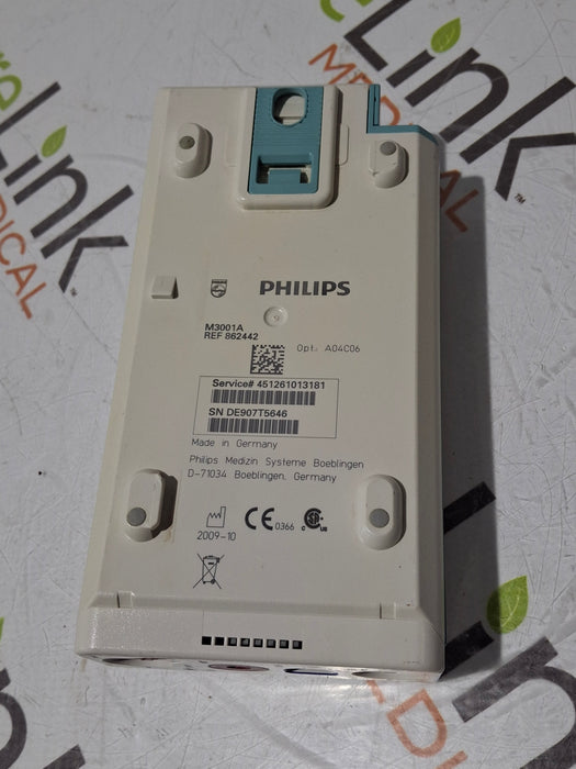 Philips M3001A-A04C06 OxiMax SpO2, NIBP, ECG, Temp, IBP MMS Module