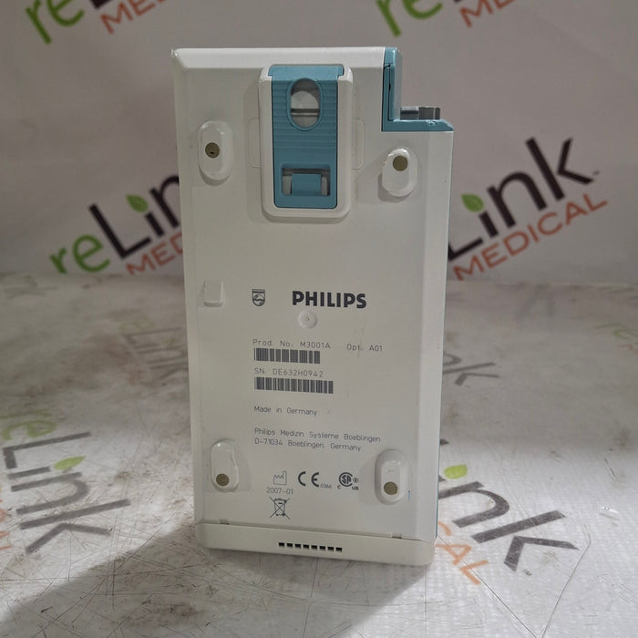 Philips M3001A-A01 Fast SpO2, NIBP, ECG MMS Module