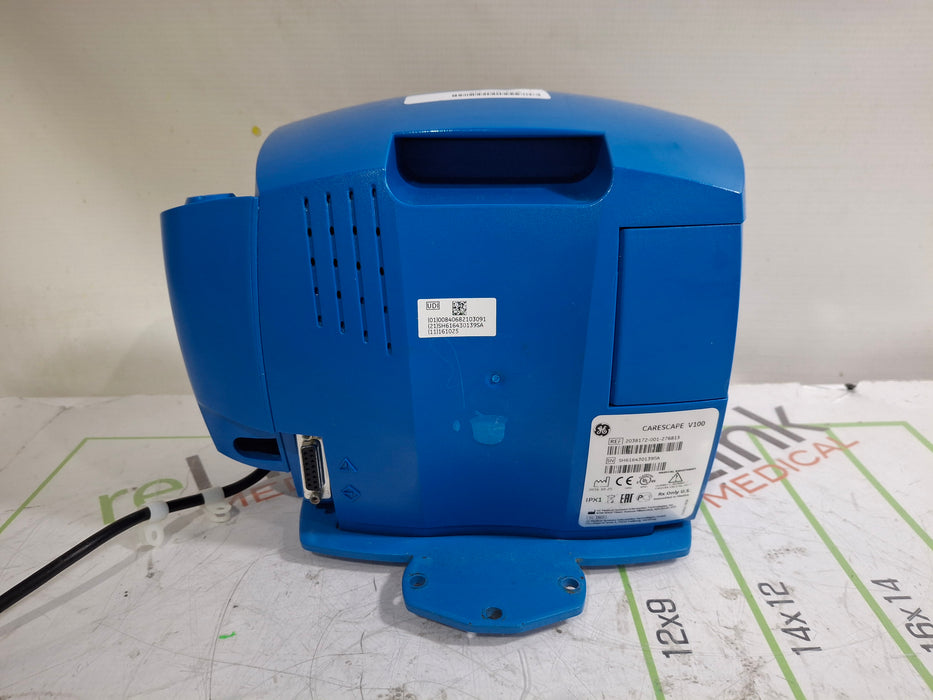 GE Healthcare Dinamap V100 - NIBP, SpO2, Temp Vital Signs Monitor