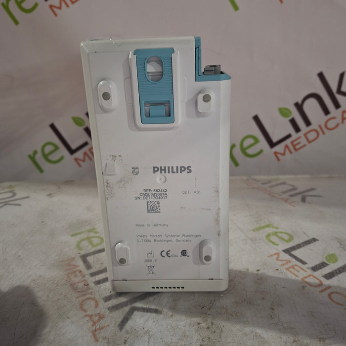 Philips M3001A-A01 Fast SpO2, NIBP, ECG MMS Module