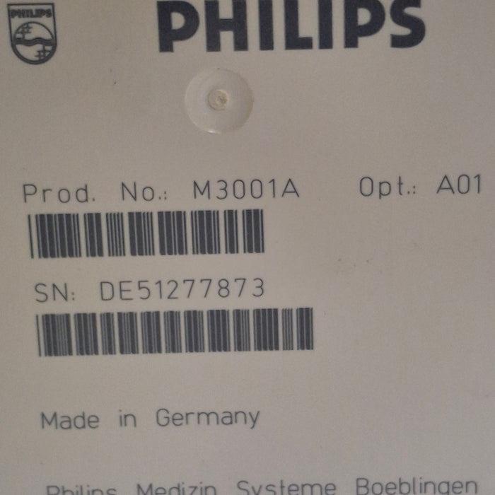 Philips M3001A-A01 Fast SpO2, NIBP, ECG MMS Module