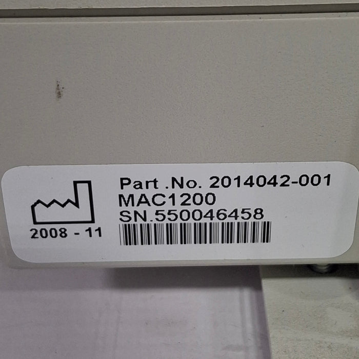 GE Healthcare MAC 1200 ECG