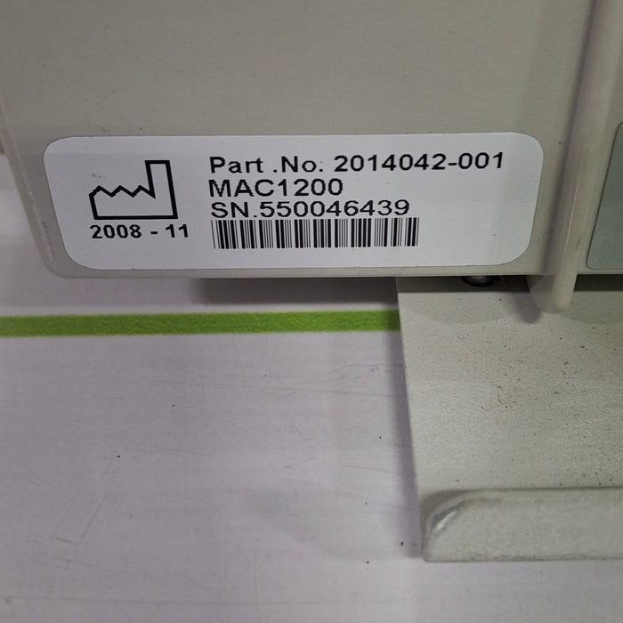 GE Healthcare MAC 1200 ECG