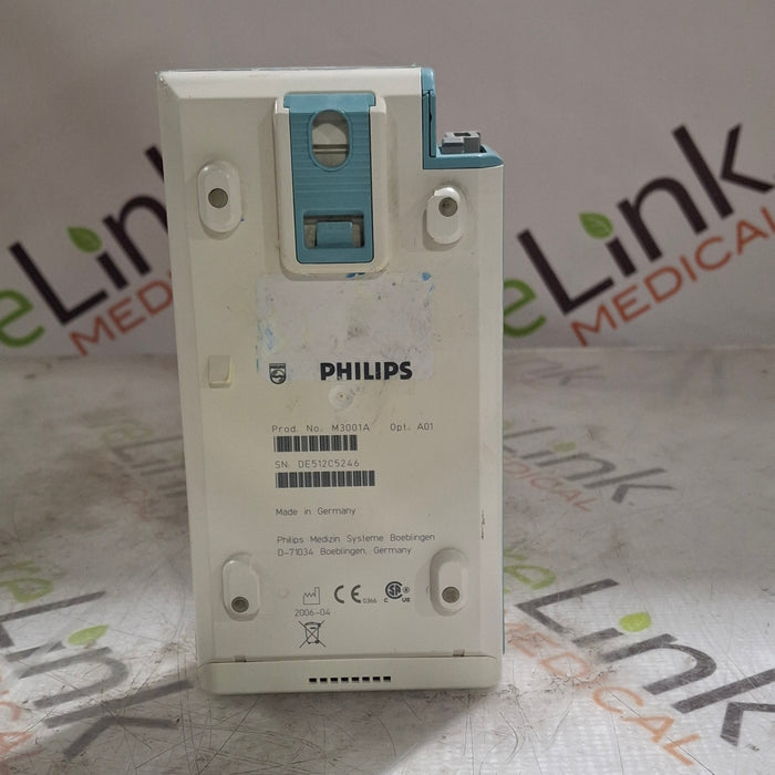 Philips M3001A-A01 Fast SpO2, NIBP, ECG MMS Module