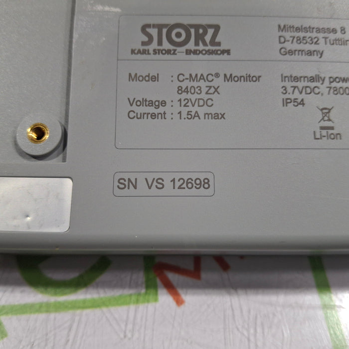 Karl Storz 8403 ZX C-MAC Monitor