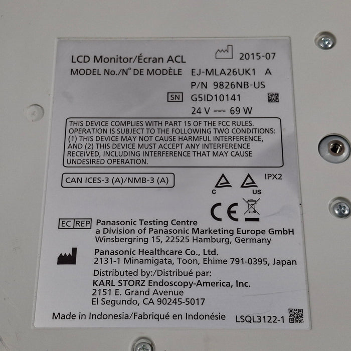 Karl Storz EJ-MLA26UK1 26" LED Surgical Display