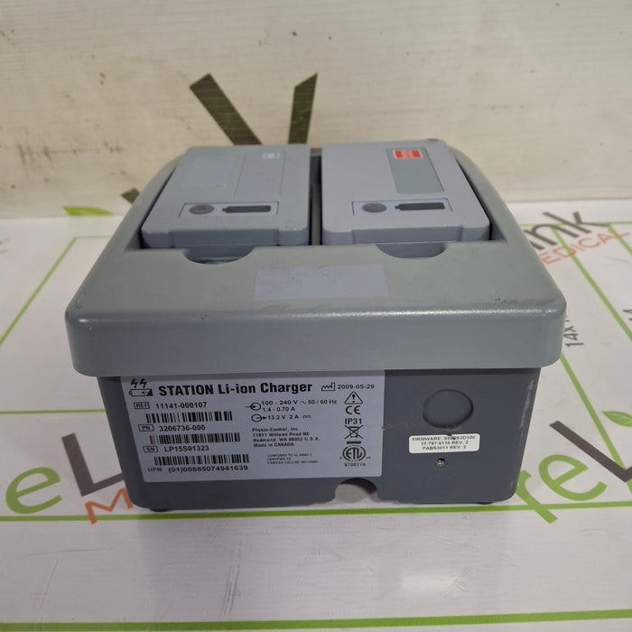 Physio-Control Lifepak 15 2-Bay Charger