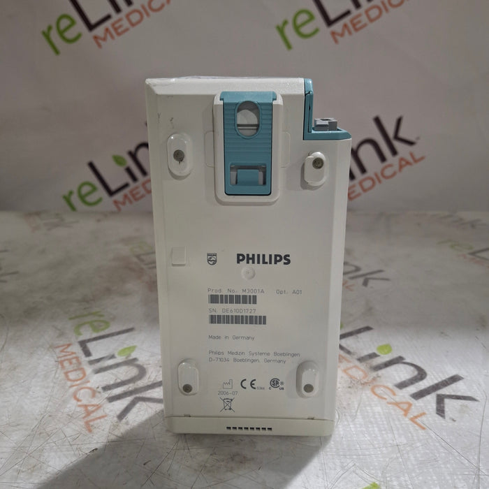 Philips M3001A-A01 Fast SpO2, NIBP, ECG MMS Module