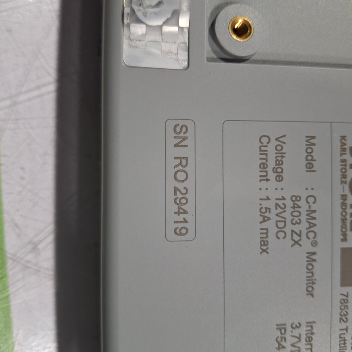Karl Storz 8403 ZX C-MAC Monitor
