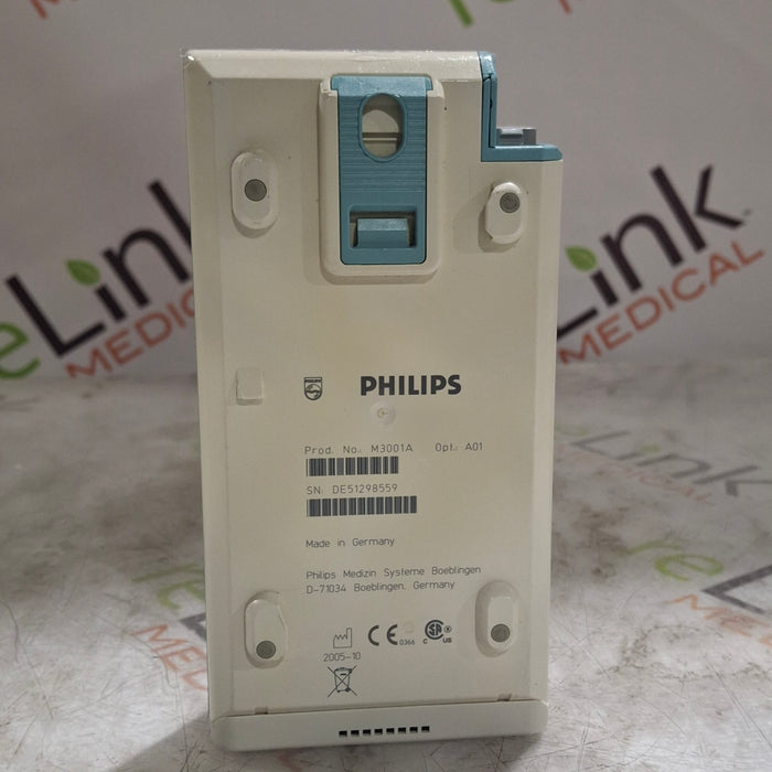 Philips M3001A-A01 Fast SpO2, NIBP, ECG MMS Module