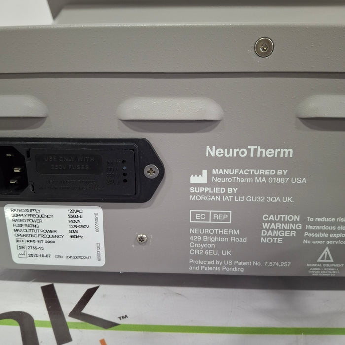 NeuroTherm NT2000iX Radiofrequency Generator