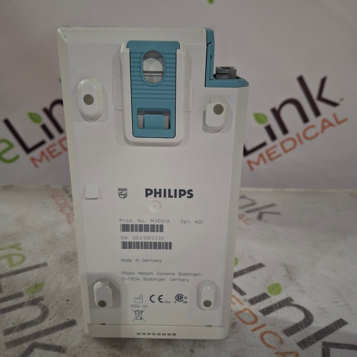 Philips M3001A-A01 Fast SpO2, NIBP, ECG MMS Module