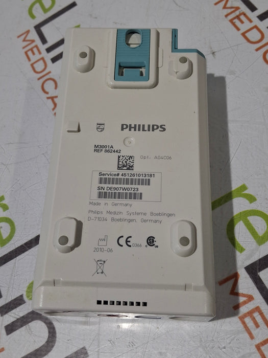 Philips M3001A-A04C06 OxiMax SpO2, NIBP, ECG, Temp, IBP MMS Module