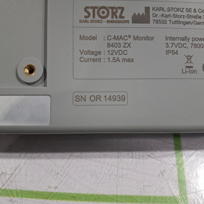 Karl Storz 8403 ZX C-MAC Monitor