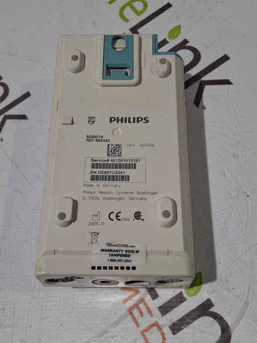 Philips M3001A-A04C06 OxiMax SpO2, NIBP, ECG, Temp, IBP MMS Module