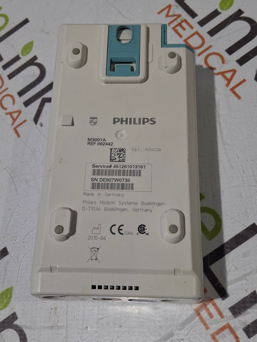 Philips M3001A-A04C06 OxiMax SpO2, NIBP, ECG, Temp, IBP MMS Module