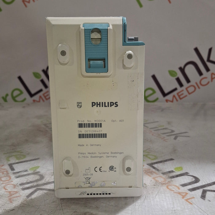 Philips M3001A-A01 Fast SpO2, NIBP, ECG MMS Module