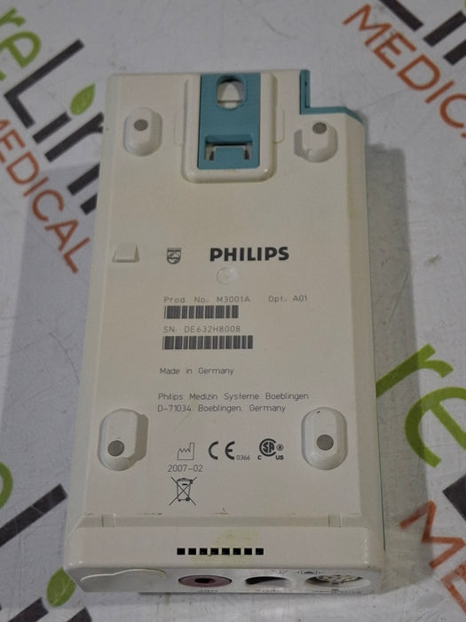 Philips M3001A-A01 Fast SpO2, NIBP, ECG MMS Module