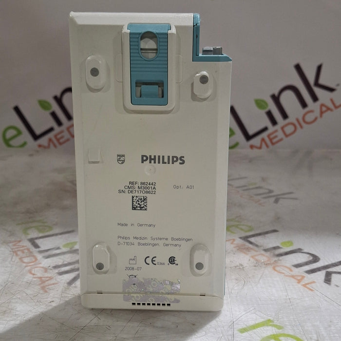 Philips M3001A-A01 Fast SpO2, NIBP, ECG MMS Module