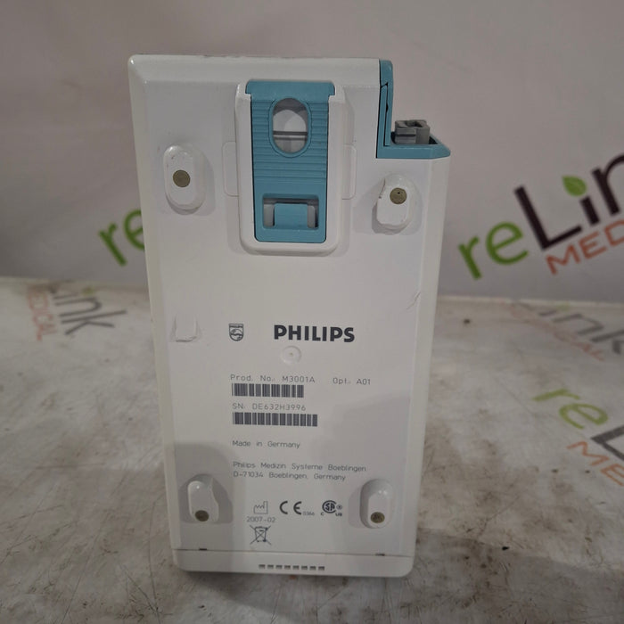 Philips M3001A-A01 Fast SpO2, NIBP, ECG MMS Module