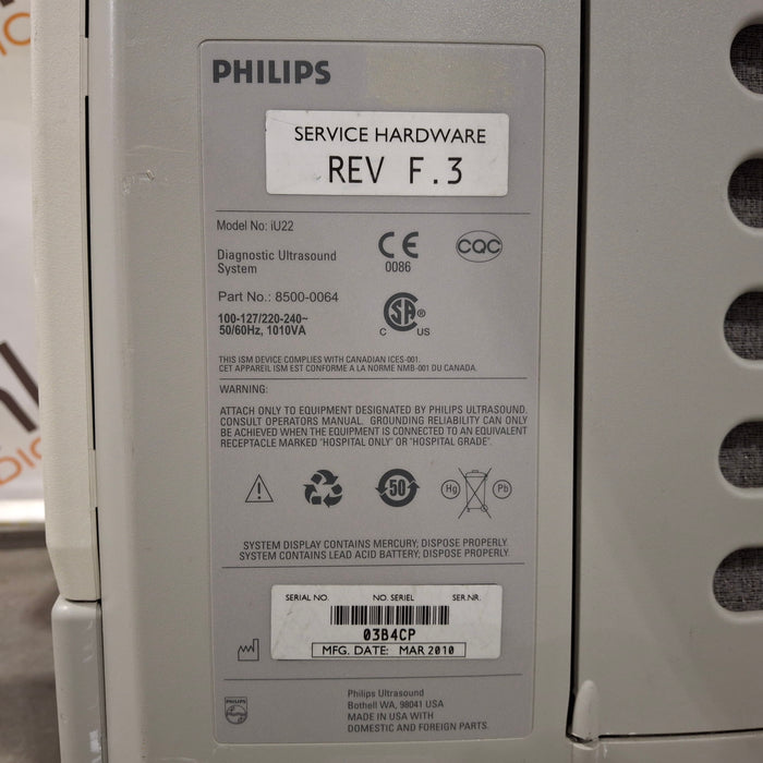 Philips IU22 Ultrasound