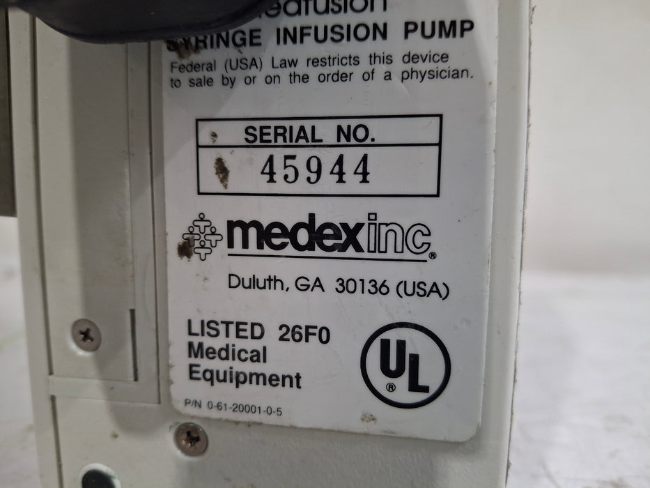 Medex Medfusion 2010i Syringe Infusion Pump