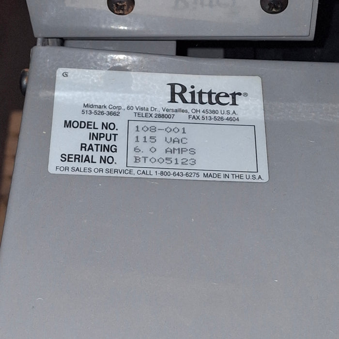 Ritter 108 Medical Examination Table