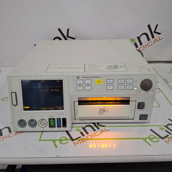 GE Healthcare Corometrics 120 Series Model 128 Fetal Monitor