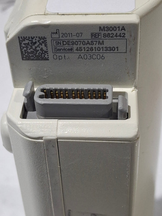 Philips M3001A-A03C06 Masimo SpO2, NIBP, ECG, Temp, IBP MMS Module