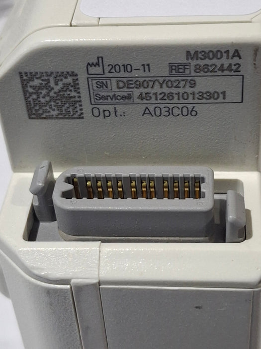 Philips M3001A-A03C06 Masimo SpO2, NIBP, ECG, Temp, IBP MMS Module