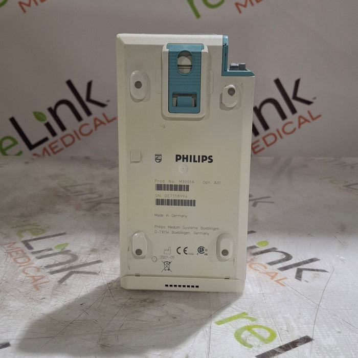 Philips M3001A-A01 Fast SpO2, NIBP, ECG MMS Module