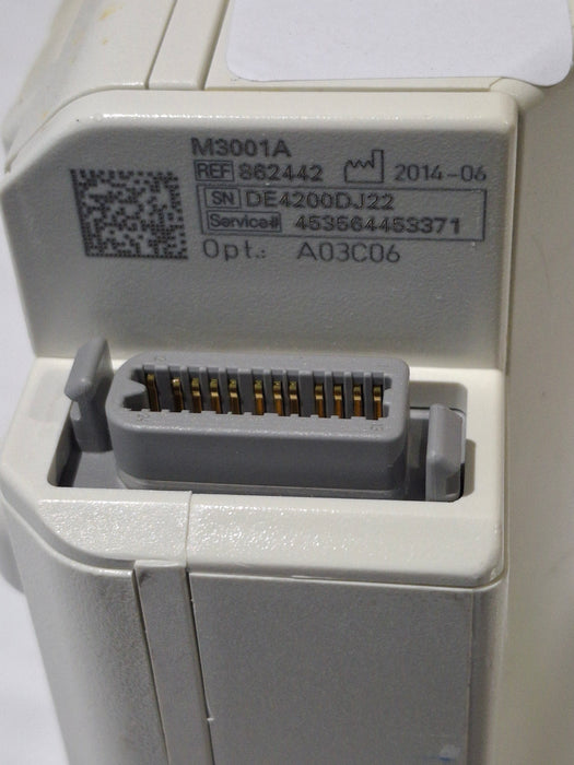 Philips M3001A-A03C06 Masimo SpO2, NIBP, ECG, Temp, IBP MMS Module