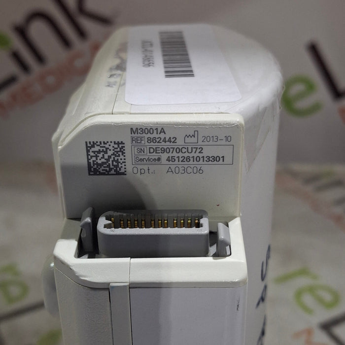 Philips M3001A-A03C06 Masimo SpO2, NIBP, ECG, Temp, IBP MMS Module