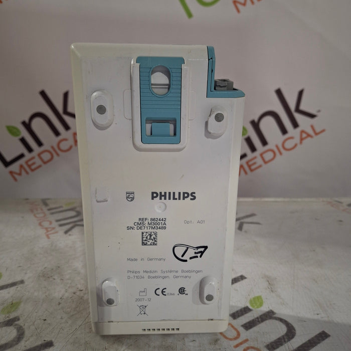 Philips M3001A-A01 Fast SpO2, NIBP, ECG MMS Module