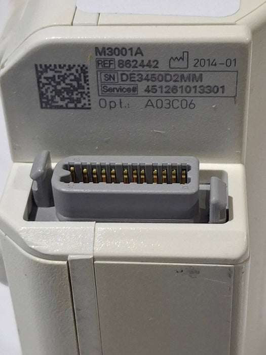 Philips M3001A-A03C06 Masimo SpO2, NIBP, ECG, Temp, IBP MMS Module