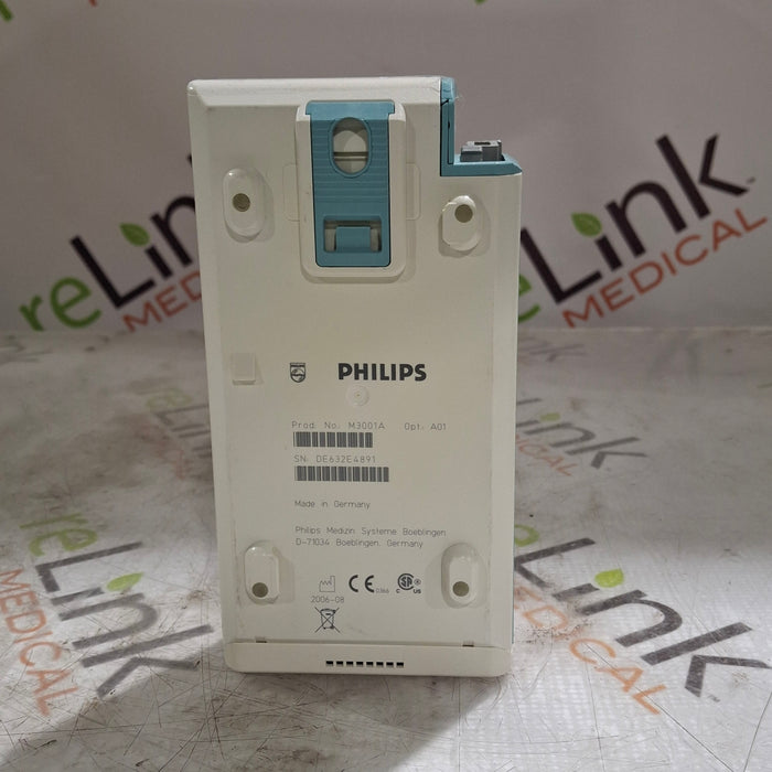 Philips M3001A-A01 Fast SpO2, NIBP, ECG MMS Module