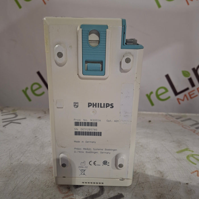 Philips M3001A-A01 Fast SpO2, NIBP, ECG MMS Module